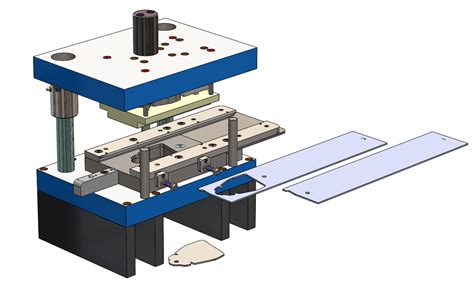 sheet metal progressive tool design|standard progressive blanking tool.